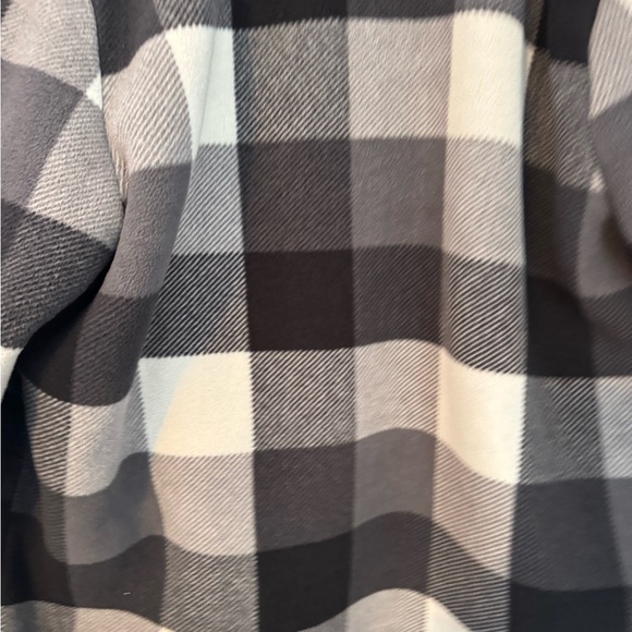 Trendy Sheek Cozy Plaid Open Front Women's Jacket. Like New. XL - Picture 13 of 13
